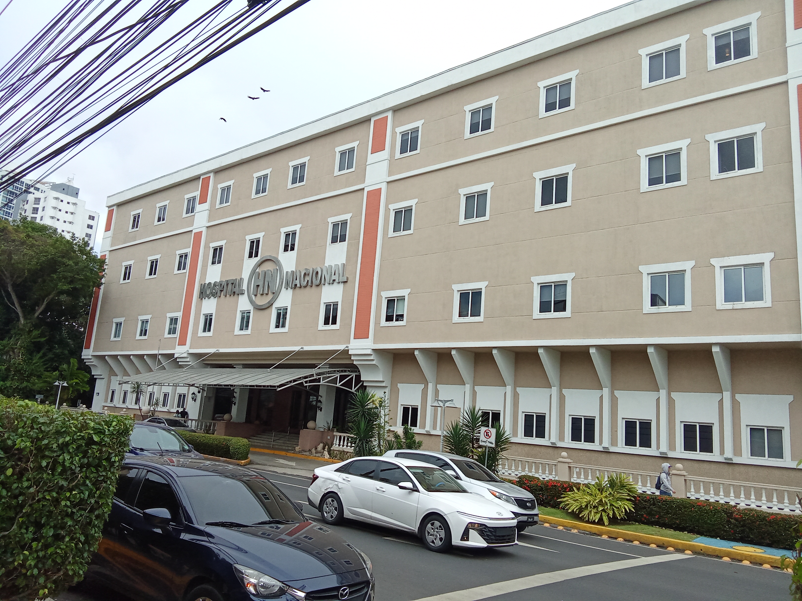 Hospital building in Panama City representing higher-stakes care access, logistics, and payment planning abroad.