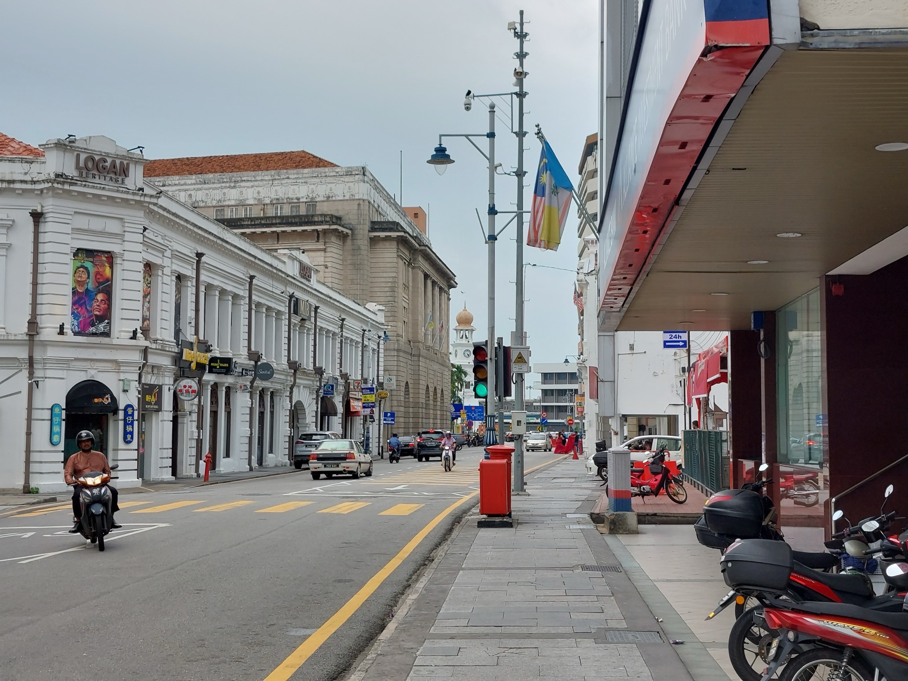 Street scene in George Town, Penang, Malaysia, a practical second-step destination for Americans testing Southeast Asia after a first stay abroad.