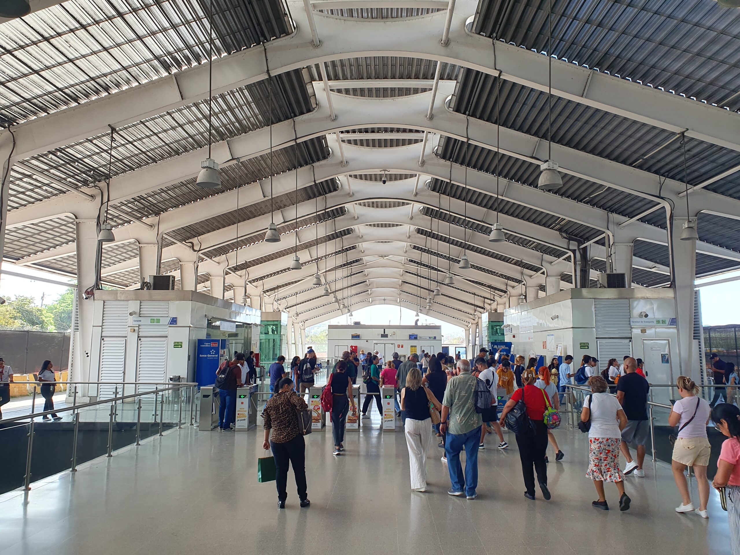 Albrook station on the Panama Metro in Panama City.