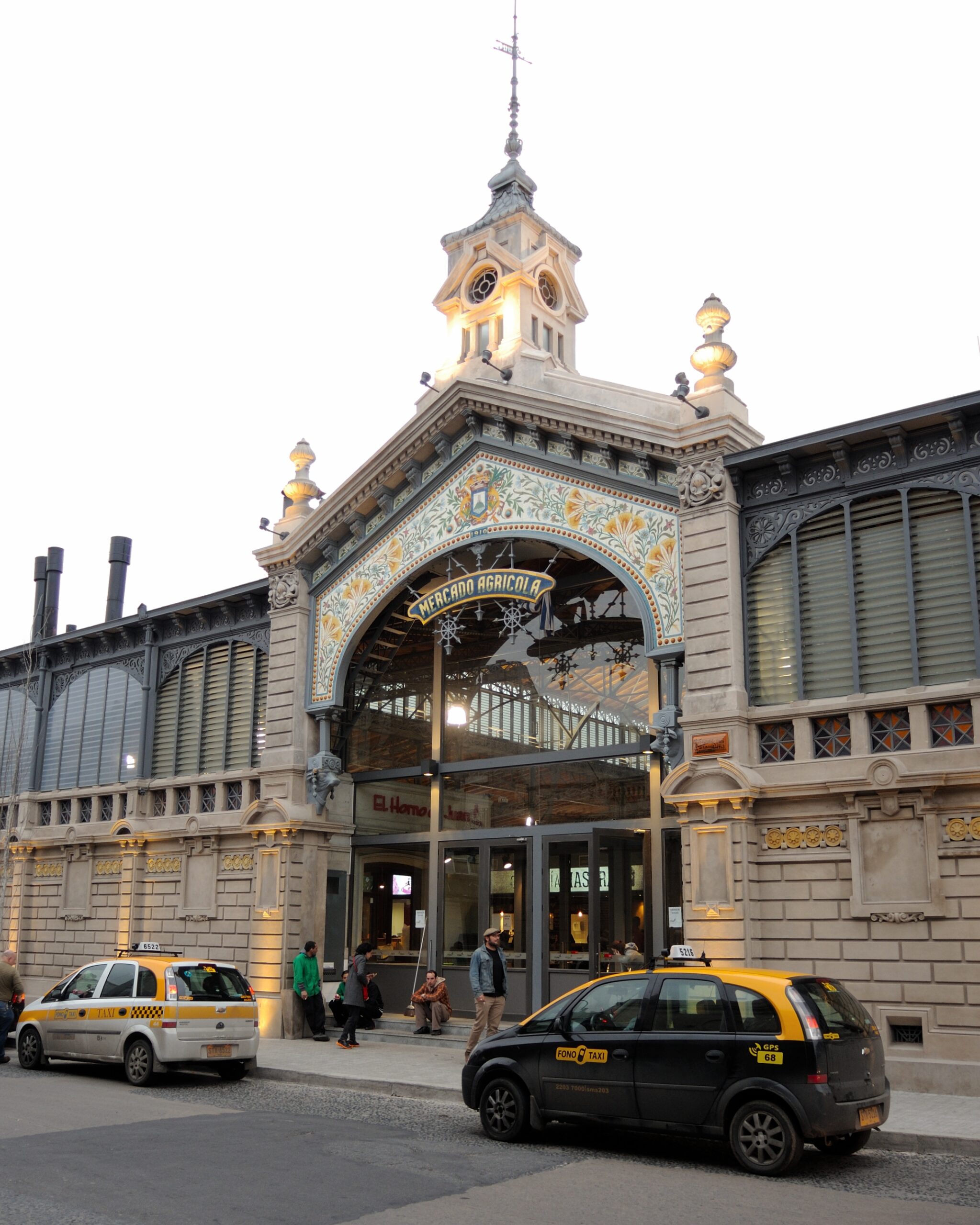 Mercado Agricola de Montevideo in Uruguay.