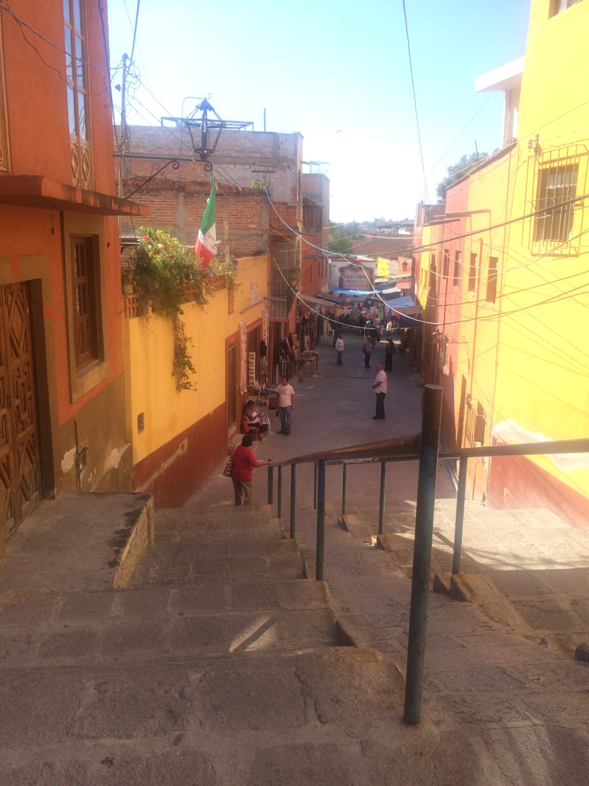 A crafts market in San Miguel de Allende, Mexico.