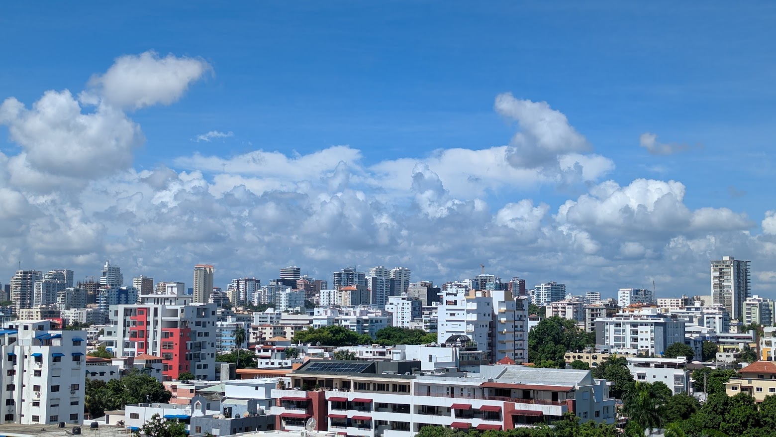 A view of La Esperilla district in Santo Domingo, Dominican Republic.
